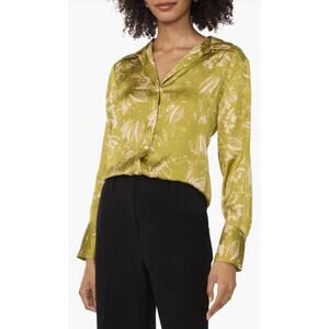 Vince Camuto - Charmeuse Button-Up Top